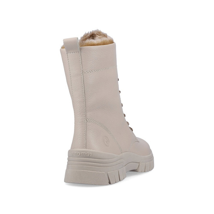 Женские ботинки basic REMONTE бежевые, артикул D0E72-60