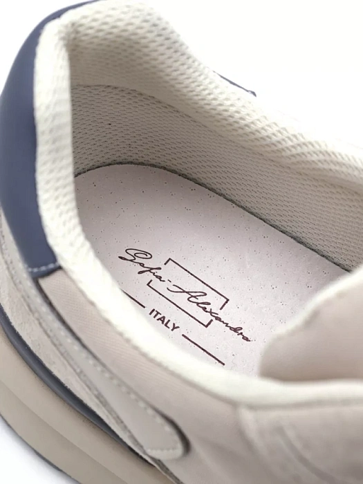 Женские кроссовки SOFIA-ALEXANDRA бежевые, артикул SA16519-WT-1