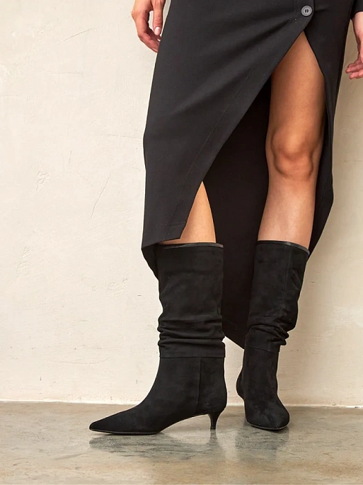 Женские слаучи SOFIA-ALEXANDRA черные, артикул 38E-HF900-B