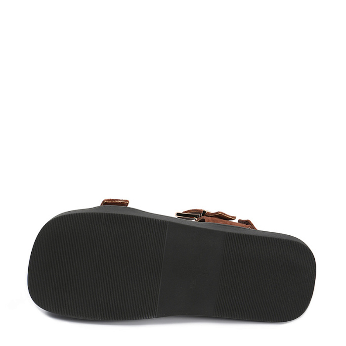 Женские сандалии FEDERICA RODARI коричневые, артикул 7E-4H1000-942