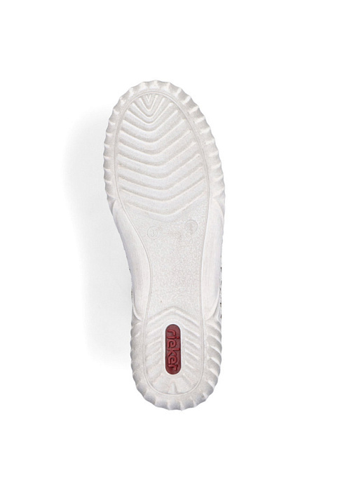 Женские туфли RIEKER белые, артикул N0965-80