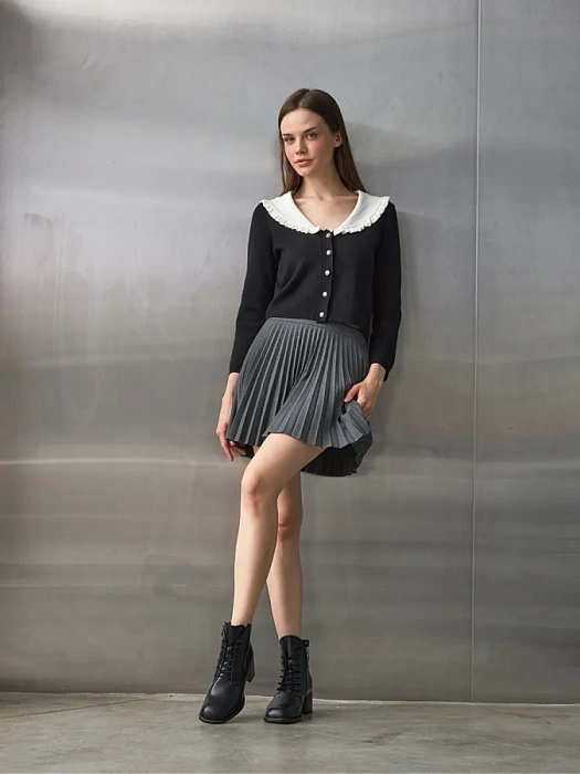 Женские ботинки SOFIA-ALEXANDRA черные, артикул 17E-16614-H07