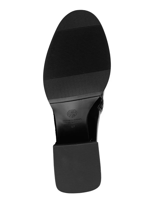 Женские ботильоны FEDERICA RODARI черные, артикул 16E-WE21698-2