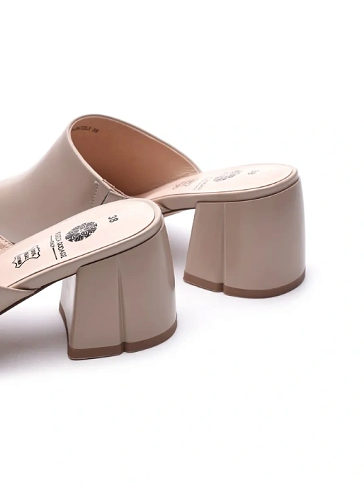 Женские сабо FEDERICA RODARI бежевые, артикул 38E-HF448-B472L3