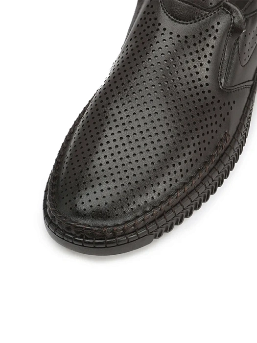 Мужские туфли BRUNO RENZONI  коричневые, артикул 509176-5