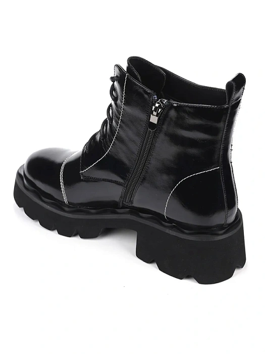 Женские ботинки basic FEDERICA RODARI черные, артикул 22EOB-J28B-92-1J