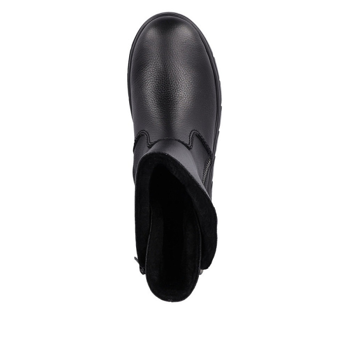 Женские полусапоги RIEKER черные, артикул Y3551-00