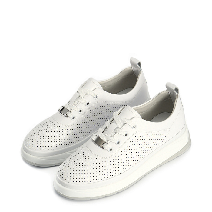 Женские туфли eObuv белые, артикул DL-S25-HML3-243601-1