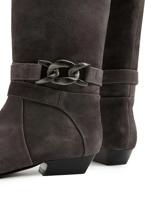 Женские сапоги SOFIA-ALEXANDRA серые, артикул 38E-HF1136-B1481R4-25W