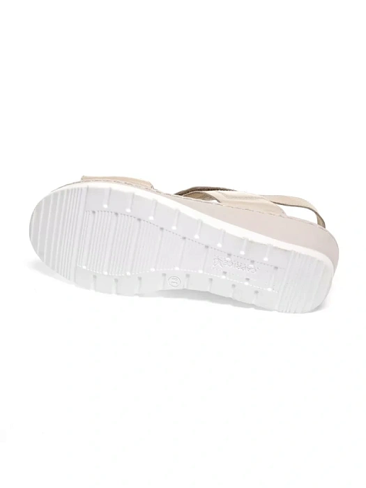 Женские босоножки  CAPRICE бежевые, артикул 9-28251-42-118