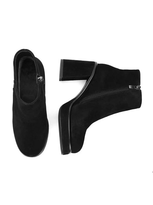 Женские ботильоны FEDERICA RODARI черные, артикул 38E-Z51-A128