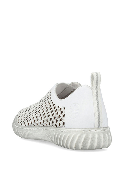 Женские туфли RIEKER белые, артикул N0965-80