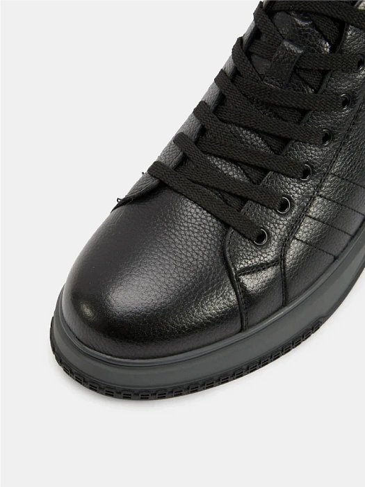 Мужские ботинки BRUNO RENZONI  черные, артикул DF2323-116B