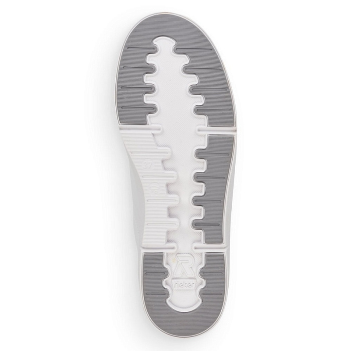 Женские кеды RIEKER белые, артикул 41902-80