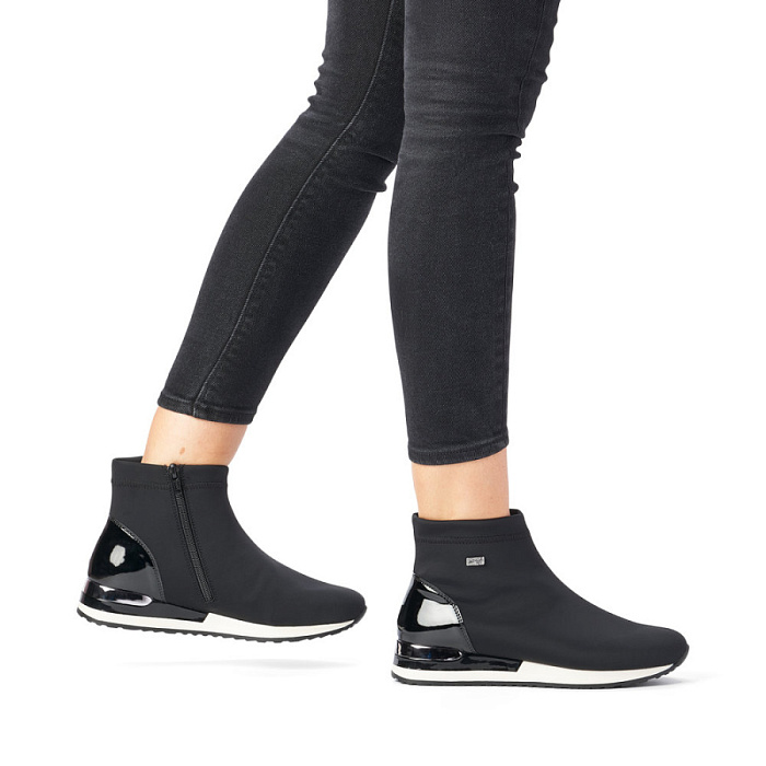 Женские ботинки basic REMONTE черные, артикул R2571-02
