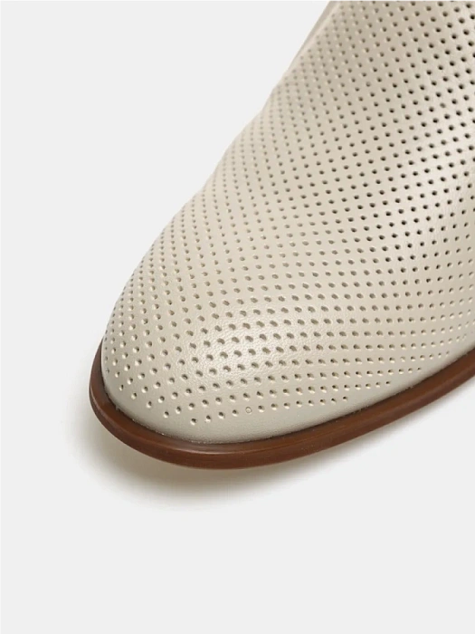 Мужские туфли BRUNO RENZONI  бежевые, артикул 5526B-716B