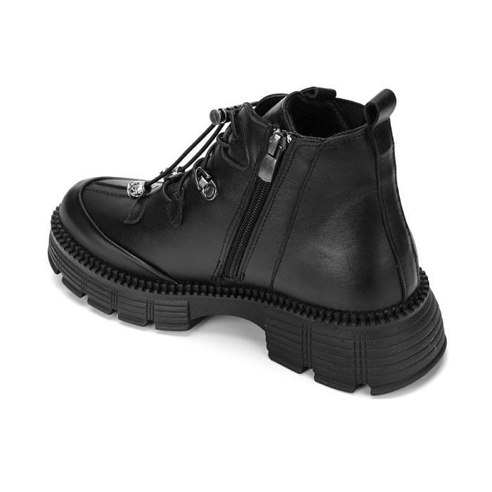 Женские ботинки basic eObuv черные, артикул 100375-PL-01