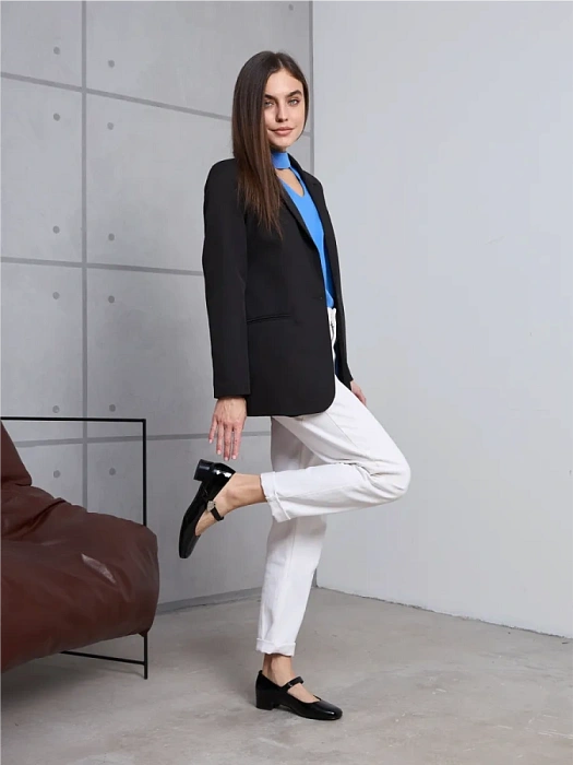 Женские туфли SOFIA-ALEXANDRA черные, артикул 38E-HF1302-25W