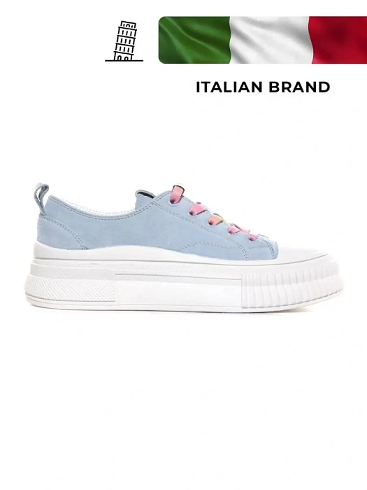 Женские кеды SOFIA-ALEXANDRA голубые, артикул SA12803-WB/8