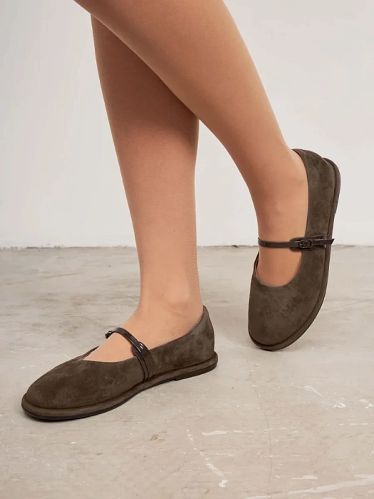 Женские туфли SOFIA-ALEXANDRA серые, артикул 3183S-2-10