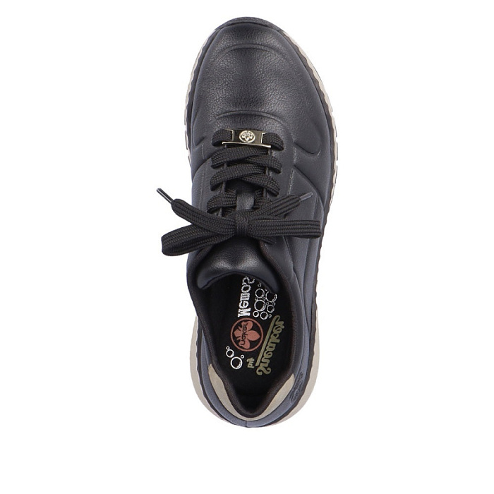 Женские кроссовки RIEKER черные, артикул M4903-03