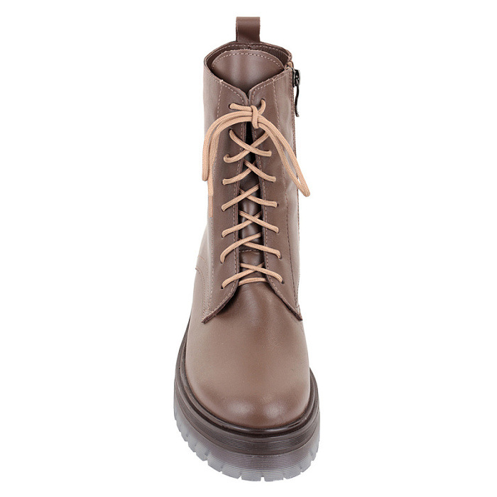 Женские ботинки basic FEDERICA RODARI коричневые, артикул 2255-1