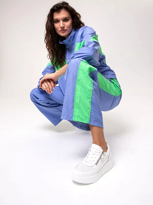 Женские кроссовки Donna Daniella  белые, артикул 41-KZY5-3-112-1