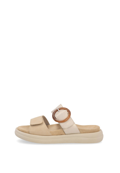 Женские сабо REMONTE бежевые, артикул D2N51-20