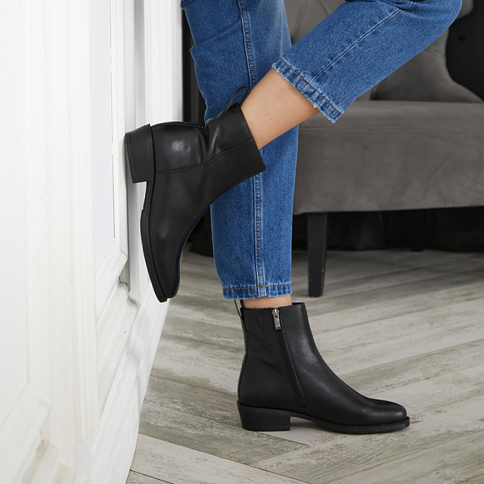 Женские ботинки basic FEDERICA RODARI черные, артикул 7E-3H452-321