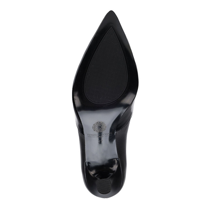 Женские туфли лодочки basic FEDERICA RODARI черные, артикул 38E-HF142-B235D2