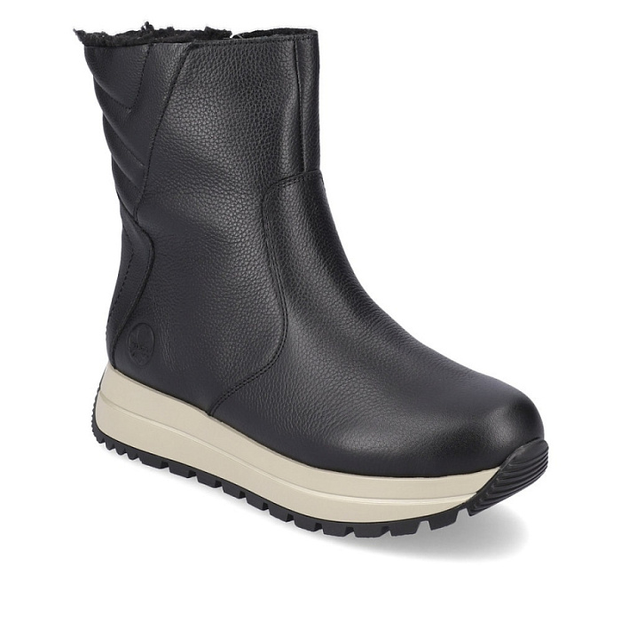 Женские ботинки basic RIEKER черные, артикул N4054-00