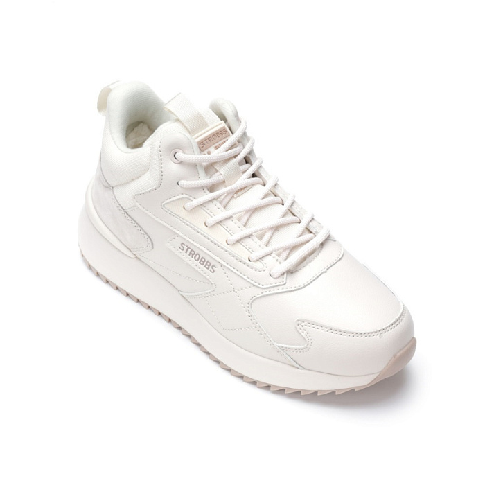 Женские ботинки basic STROBBS бежевые, артикул F8450-16