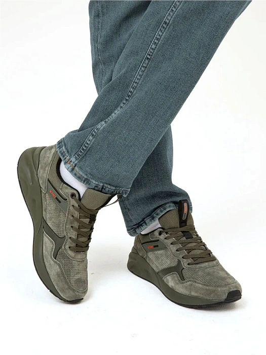 Мужские кроссовки STROBBS хаки, артикул C3631-19