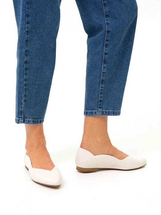 Женские балетки CAPRICE бежевые, артикул 9-22200-42-170