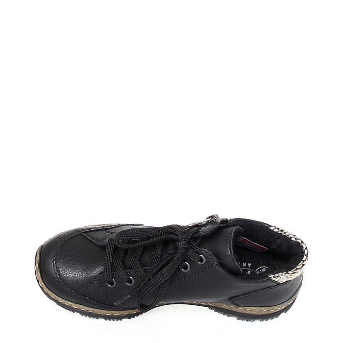 Женские кроссовки RIEKER черные, артикул N3211-00