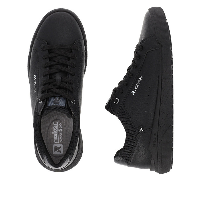 Мужские кеды RIEKER черные, артикул U1100-00