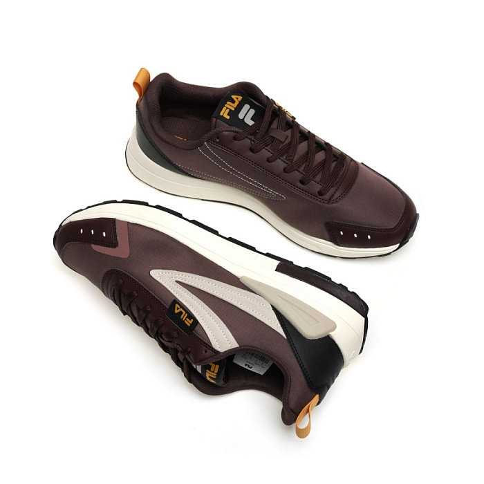 Мужские кроссовки FILA коричневые, артикул 124766-84