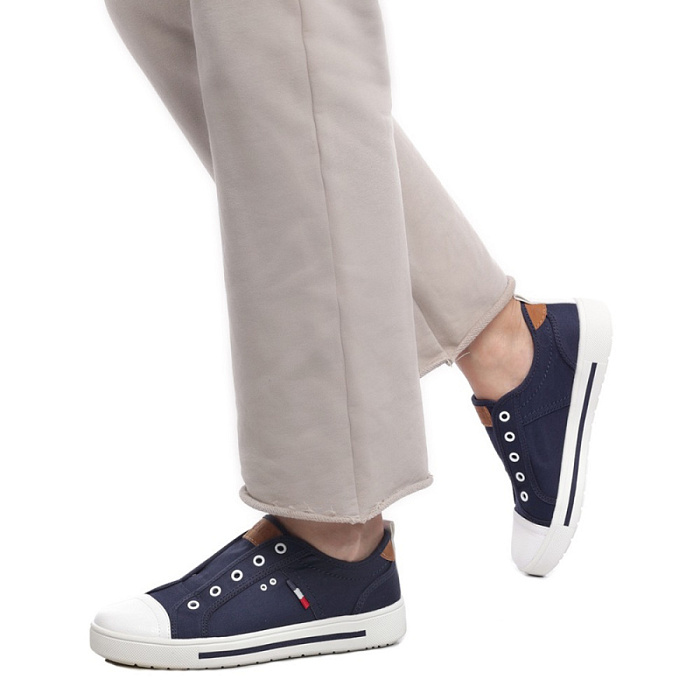 Женские кеды JANA синие, артикул 8-8-24660-20-805