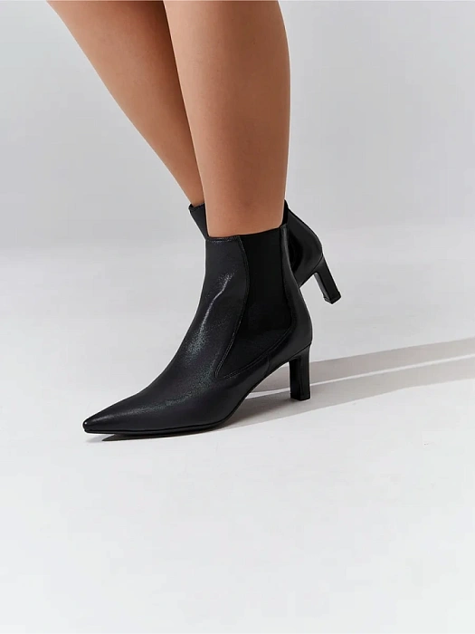 Женские ботильоны FEDERICA RODARI черные, артикул 7E-3C507-987