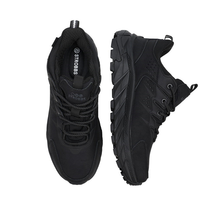 Мужские кроссовки STROBBS черные, артикул C3478-3