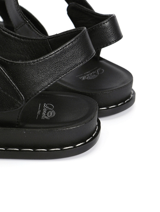 Женские сандалии Donna Daniella  черные, артикул 92AF05-101-1