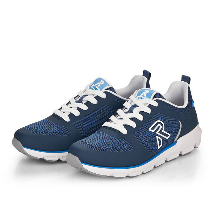 Женские кроссовки RIEKER синие, артикул 40402-14