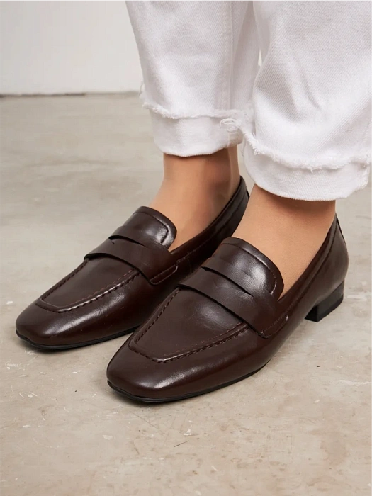 Женские туфли FEDERICA RODARI коричневые, артикул 4E-5136-202B-25W