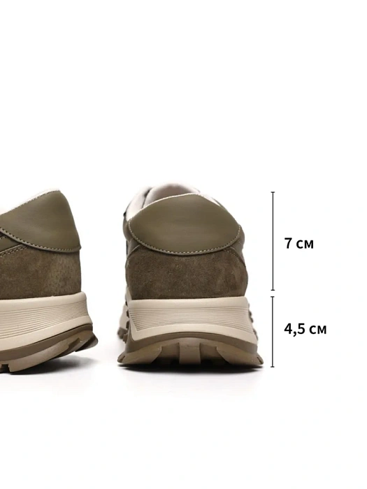 Женские кроссовки SOFIA-ALEXANDRA зеленые, артикул SA18563-WT/8