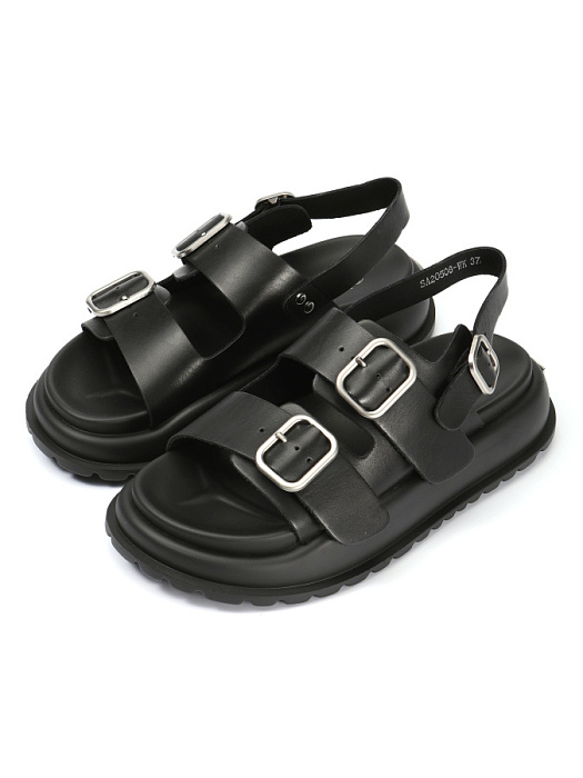 Женские сандалии SOFIA-ALEXANDRA черные, артикул SA20508-WK