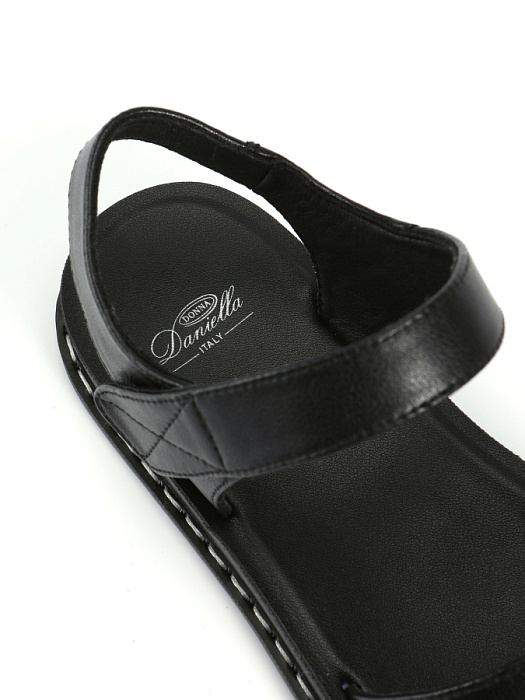 Женские сандалии Donna Daniella  черные, артикул 92AF05-101-1