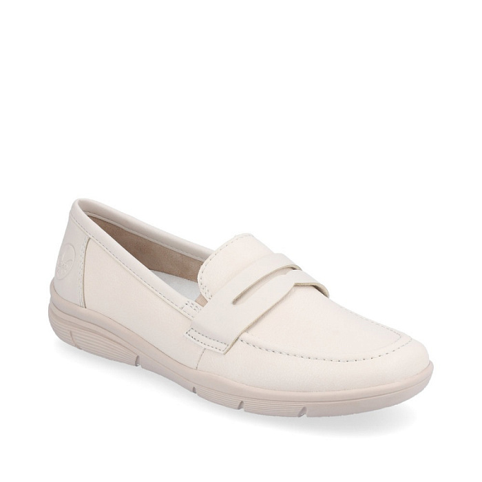 Женские лоферы RIEKER бежевые, артикул L7455-60