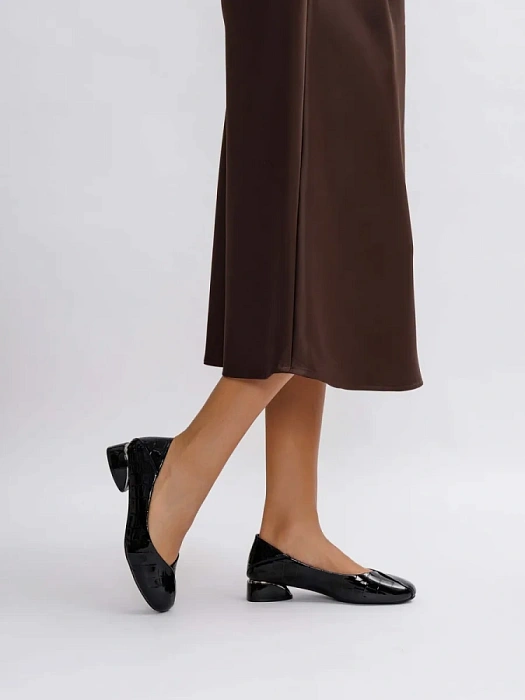 Женские туфли eObuv черные, артикул EO21R9-57-501K1