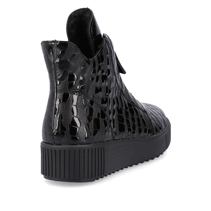 Женские ботинки basic RIEKER черные, артикул Y6452-00