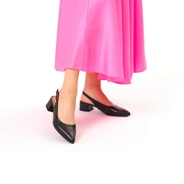 Женские слингбэки TAMARIS черные, артикул 1-29500-42-003